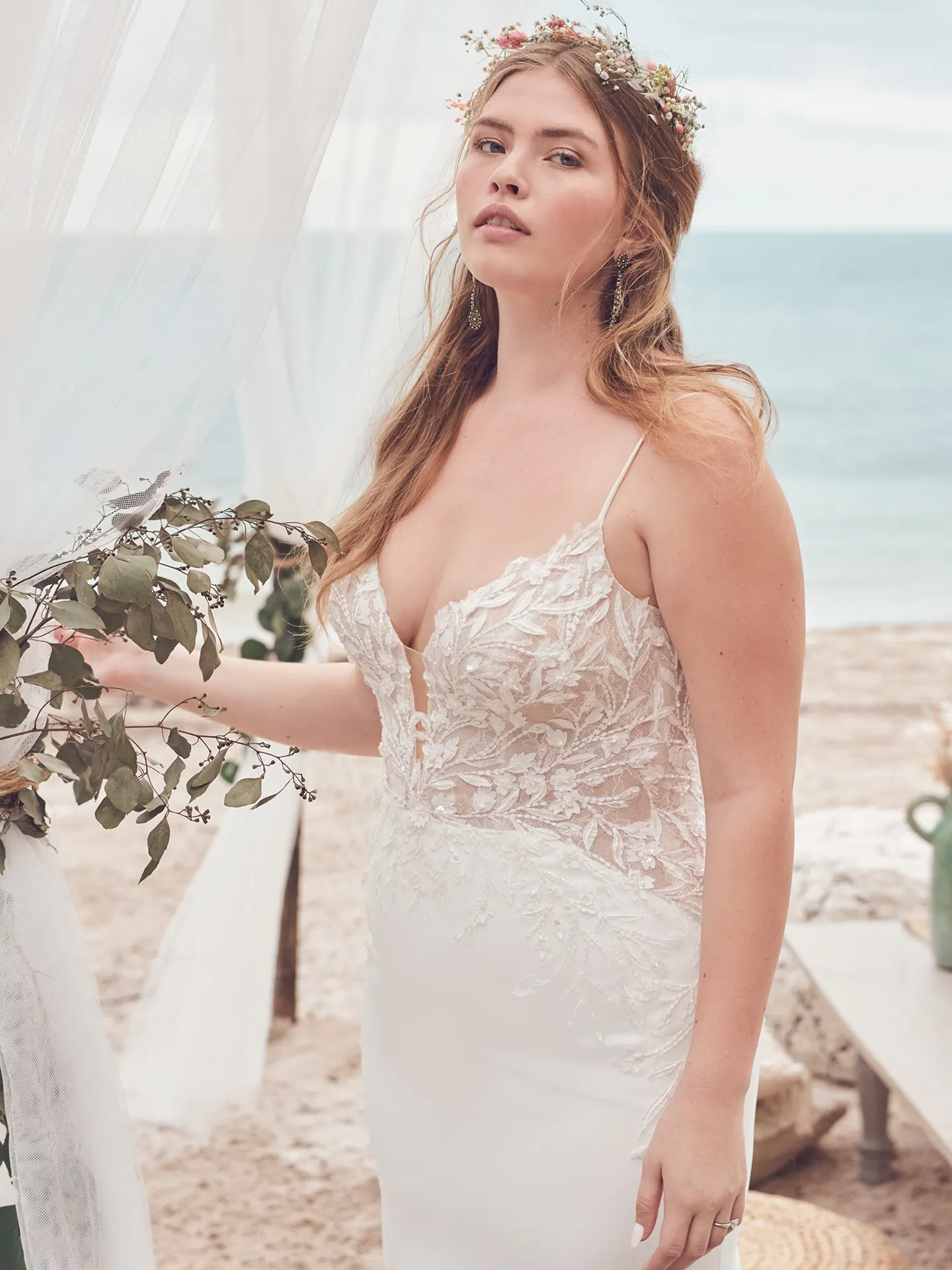 Rebecca Ingram Wedding Dress Alda 21RN752A01 Main