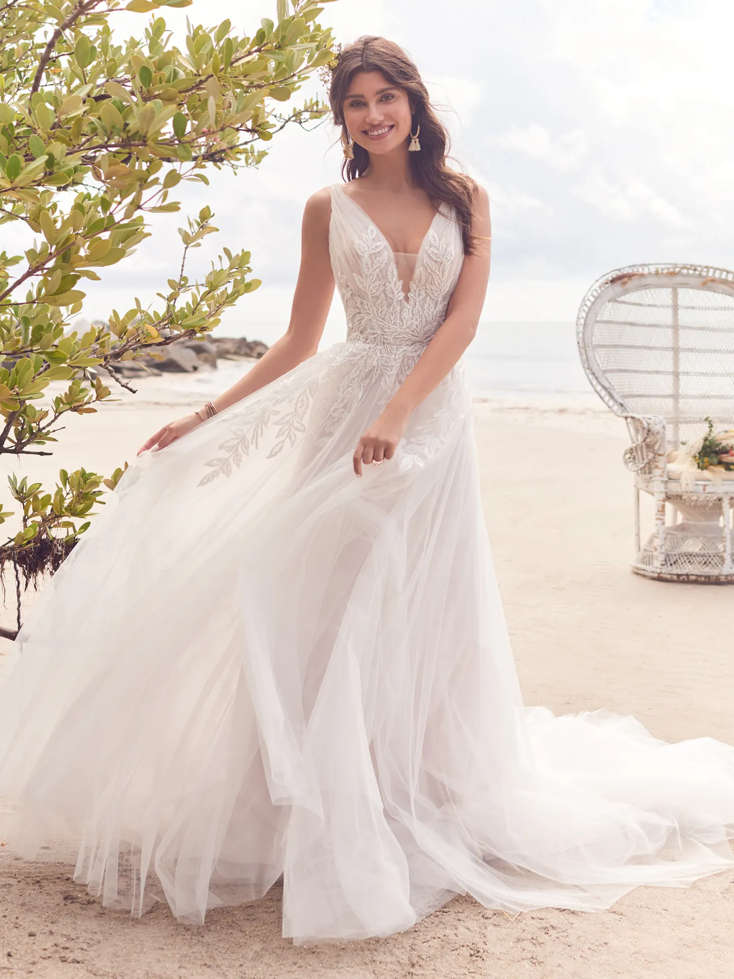Rebecca Ingram Wedding Dress Jenessa 21RS777A01 Alt2