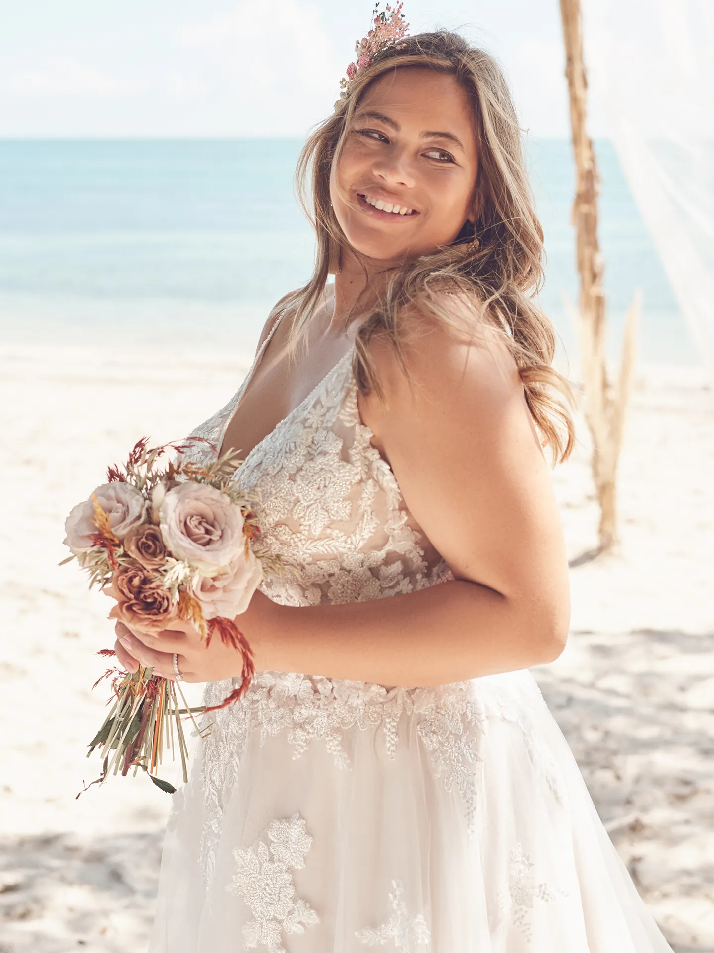 Rebecca Ingram Wedding Dress Jill 21RT781A01 Alt5