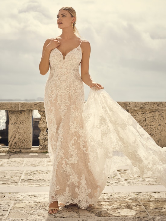 Brielle Lace Fit-and-Flare Bridal Dress | Sottero and Midgley