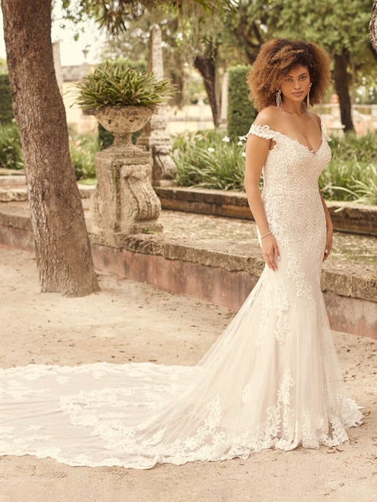 Edison Romantic Lace Wedding Gown