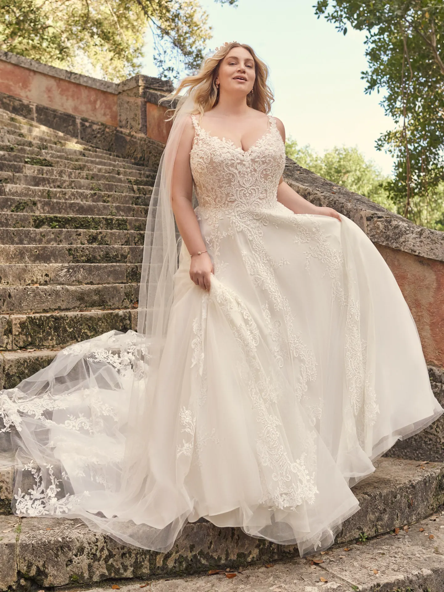 Maggie Sottero Wedding Dress Tiffany 21MS753A01 Alt3