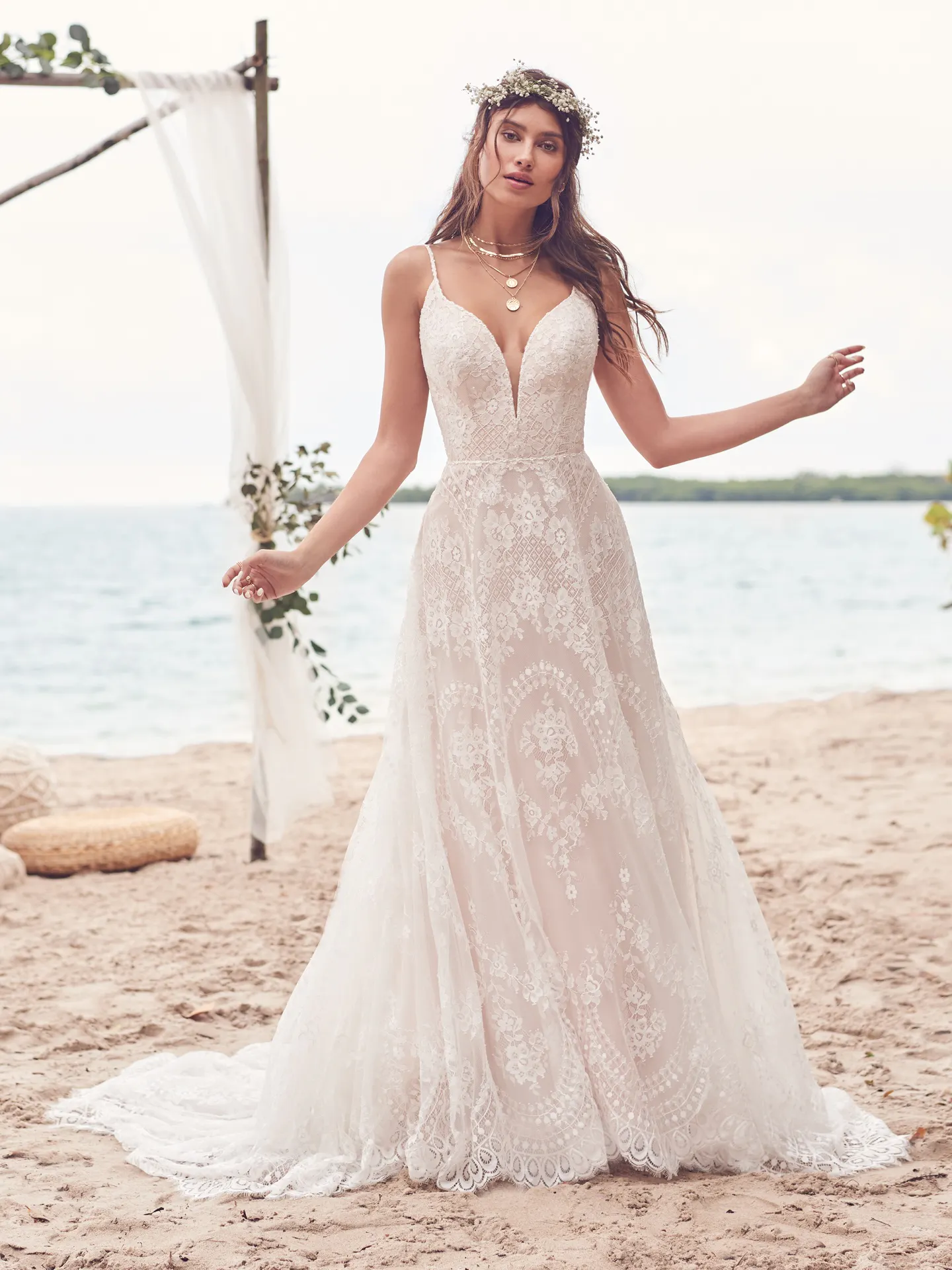 Rebecca Ingram Wedding Dress Keating 21RN865A01 Alt3