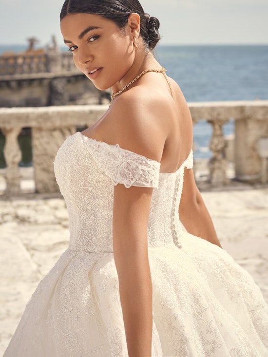 Sottero and Midgley Wedding Dress Zartasha 21SV864A01 Alt3