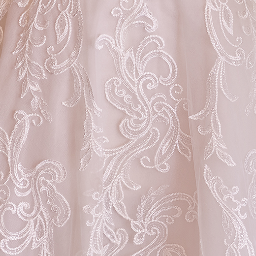 Katiya Fairytale Lace A-line Bridal Gown | Rebecca Ingram