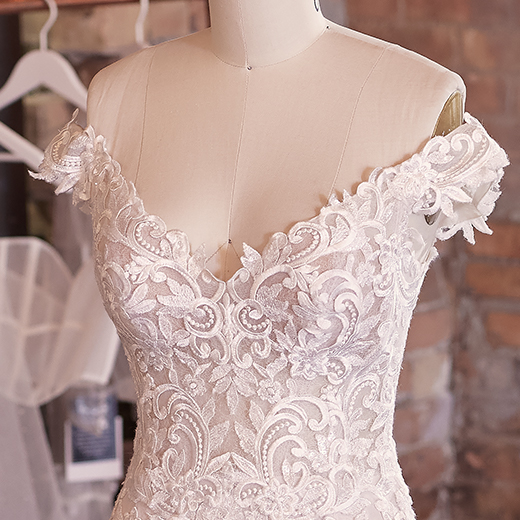 Edison Romantic Lace Wedding Gown | Maggie Sottero