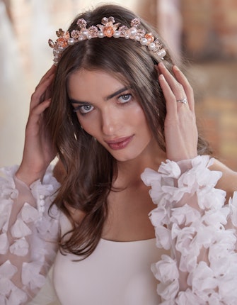 A-El-Este with Maggie Sottero Jewelry CALAVERAS (Crown) 21AE111CR Main