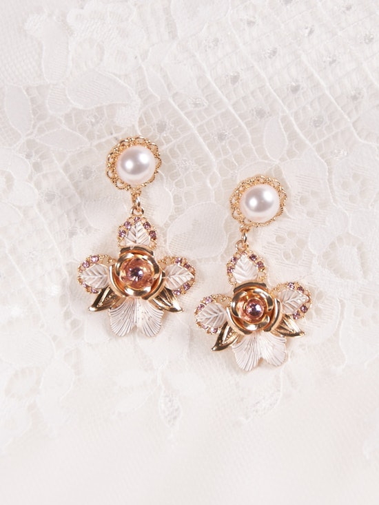 A-El-Este with Maggie Sottero Jewelry CALAVERAS (Earring) 21AE111EA Alt1