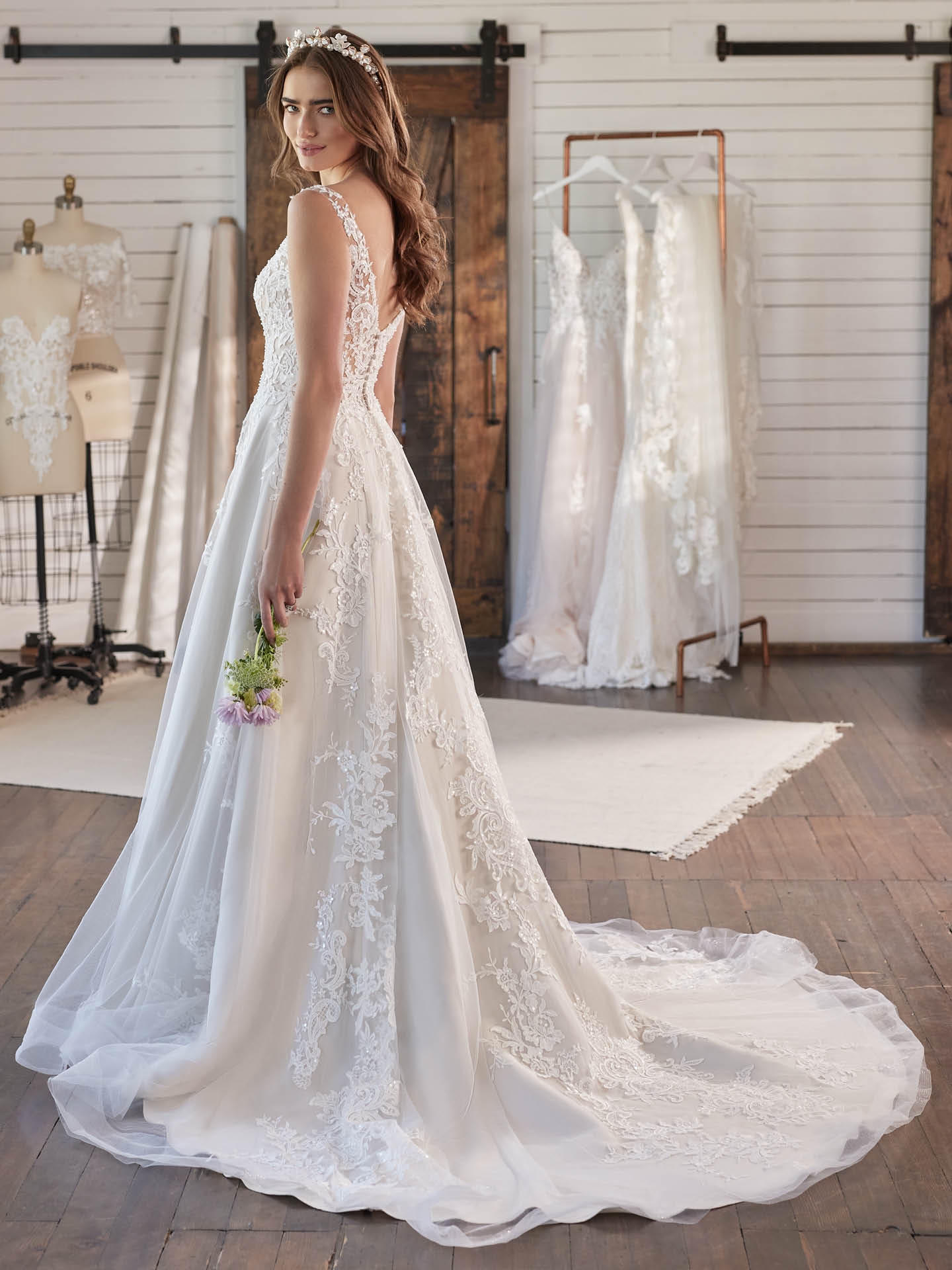 tiffany wedding dress