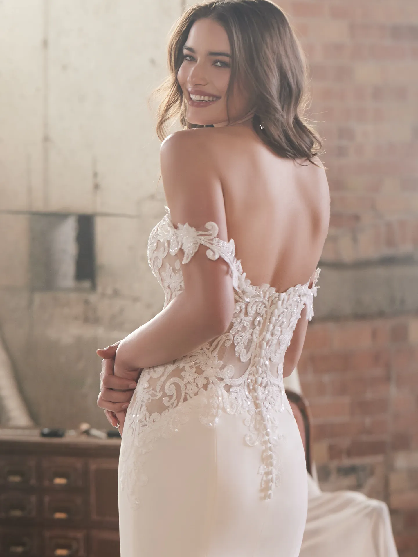 Beverly  Wedding Dress by Rebecca Ingram