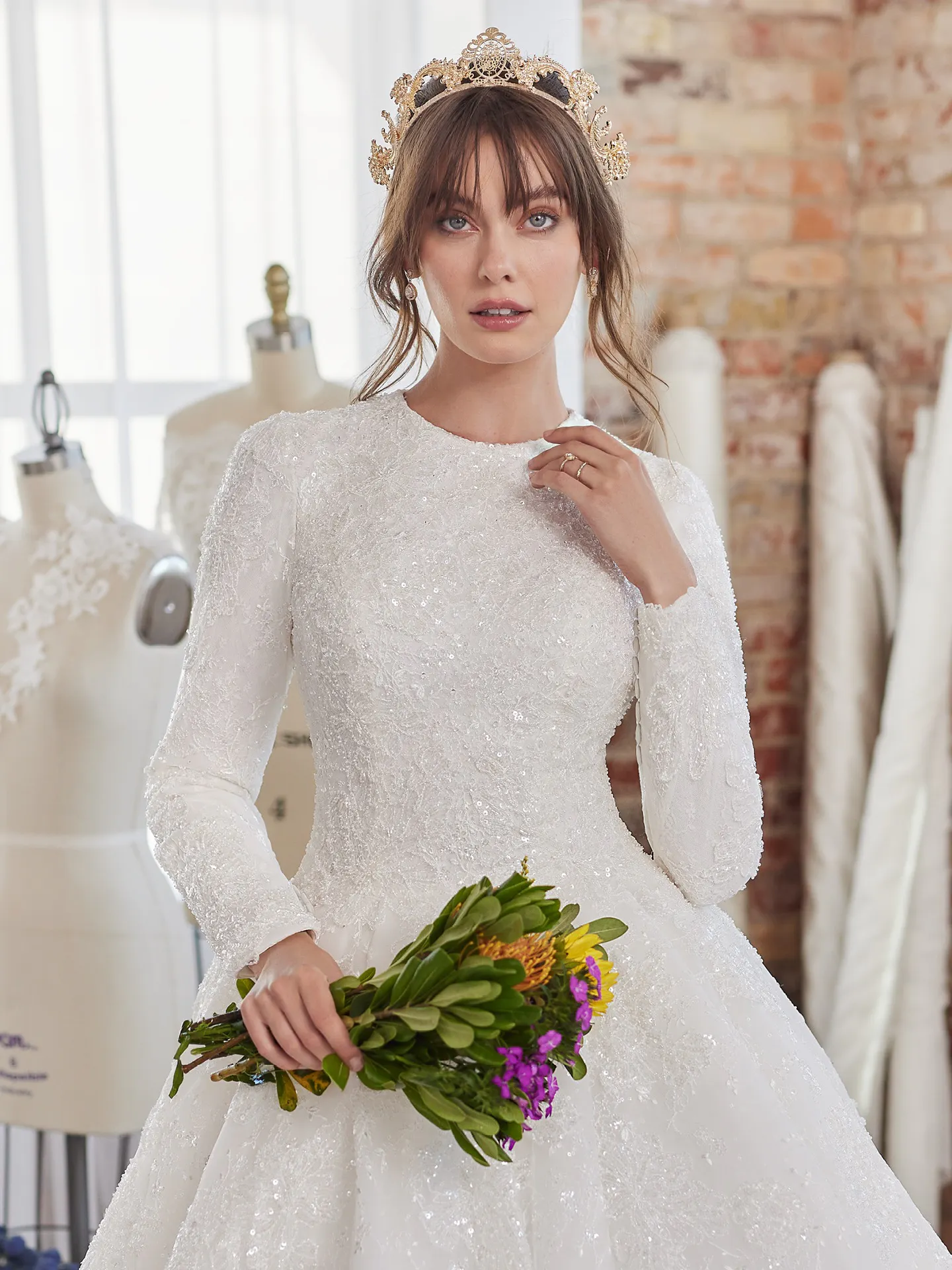 Sottero and Midgley Wedding Dress Zartasha Leigh 21SV864B01 Alt050