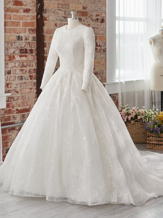 Sottero and Midgley Wedding Dress Zartasha Leigh 21SV864B01 Alt101