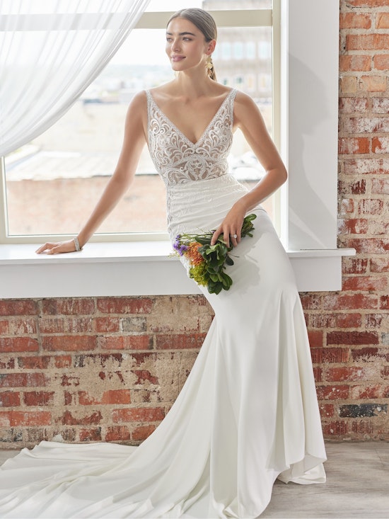 Rebecca Ingram Wedding Dress Calista 22RK588A01 Alt050