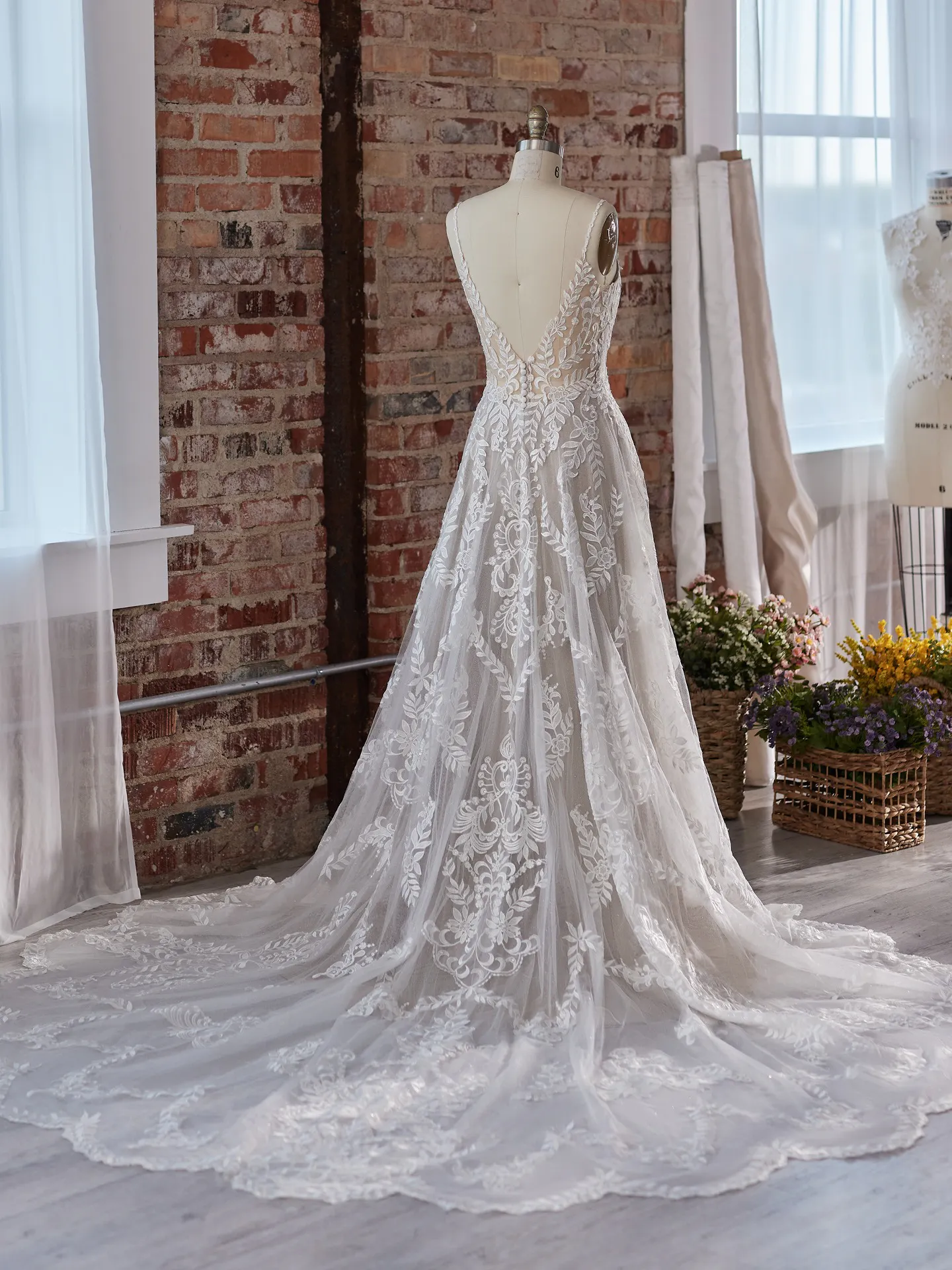 Sottero and Midgley Wedding Dress Brooklyn 22SK005A01 Alt104