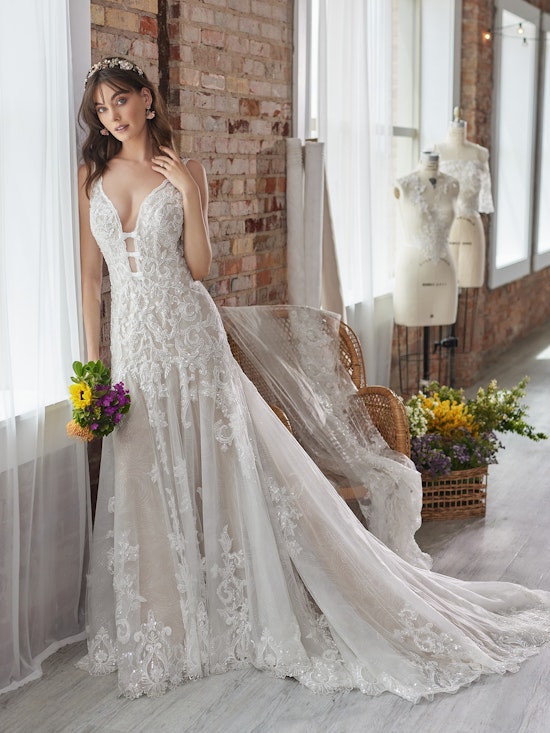 Sottero and Midgley Wedding Dress Brynn 22SK007A01 Alt050