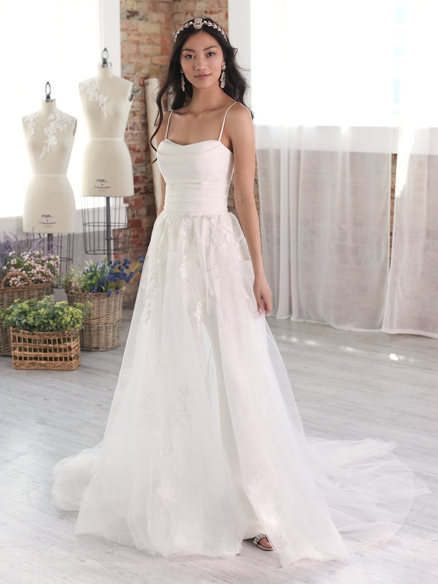 Maggie best sale sottero jumpsuit