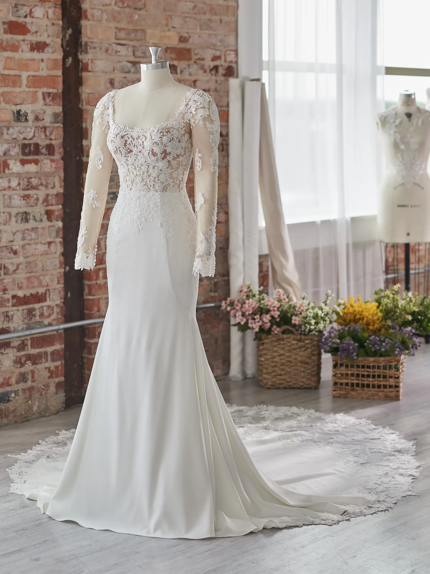 Rebecca Ingram Wedding Dress Sadie DS022RK511 Alt101
