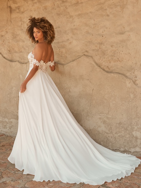 Maggie Sottero A-Line-Bridal-Gown Chantal YYCS0+22MC553000 Alt4