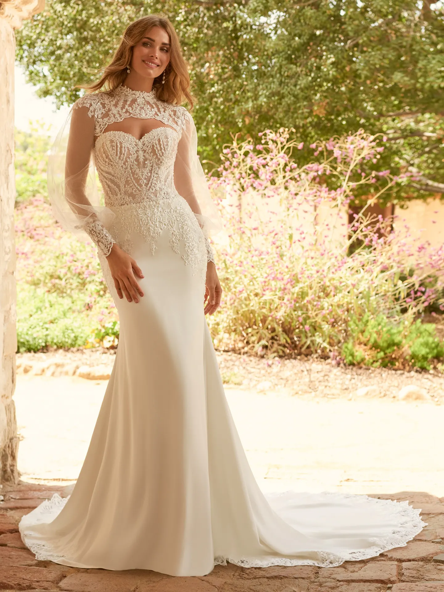Maggie Sottero Sheath-Wedding-Dress Yates YYJK0+22MC570000 Alt3