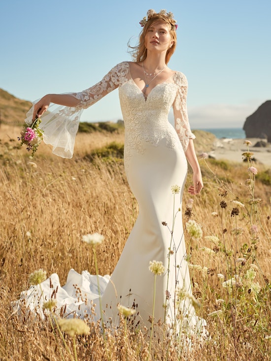 Rebecca Ingram Sheath-Wedding-Dress Fleur Lynette YYDSB+22RK540000 Alt4