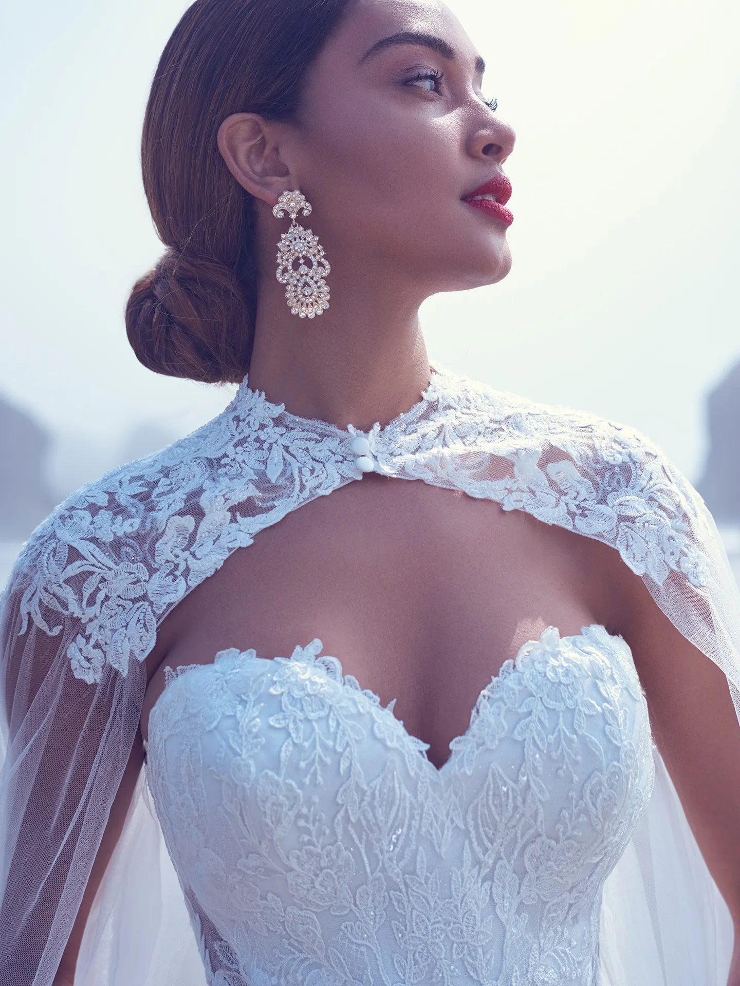 Sottero and Midgley Detachable-Wedding-Cape Carrington YYCA0+22MK566000 Main