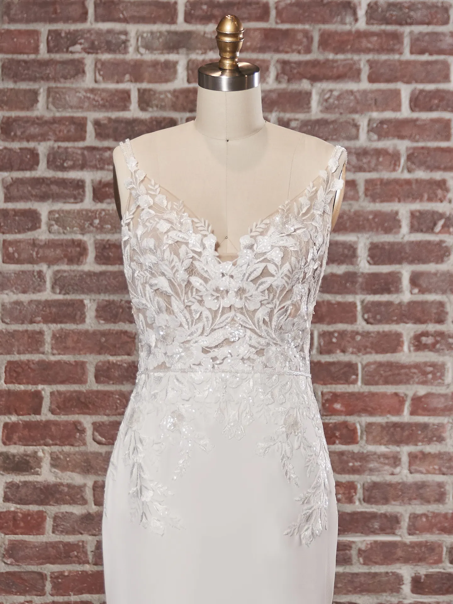 Maggie Sottero Sheath-Bridal-Gown Baxley 22MW548 Color1