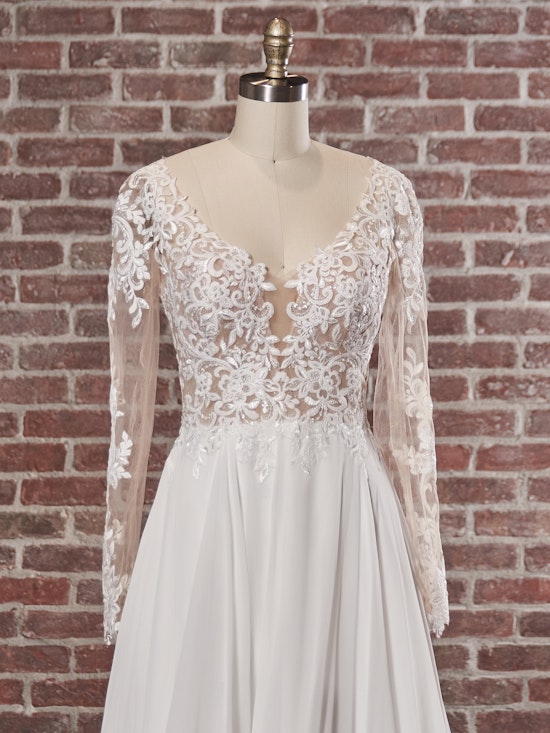Maggie Sottero A-Line-Bridal-Gown Chantal Lynette 22MC553C Color2