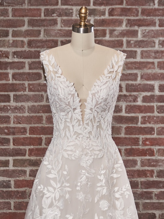 Maggie Sottero A-Line-Wedding-Dress Fern 22MS505 Color2