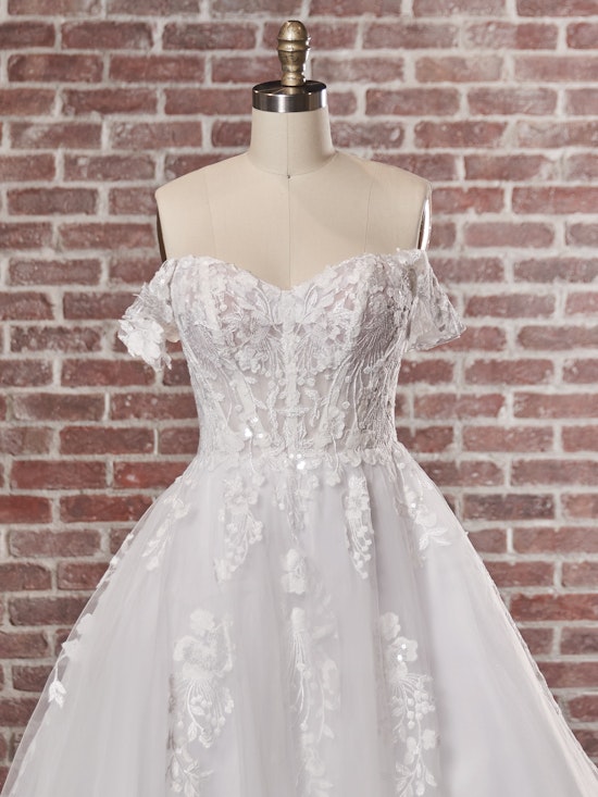 Maggie Sottero A-Line-Wedding-Dress Harlem 22MT513 Color1