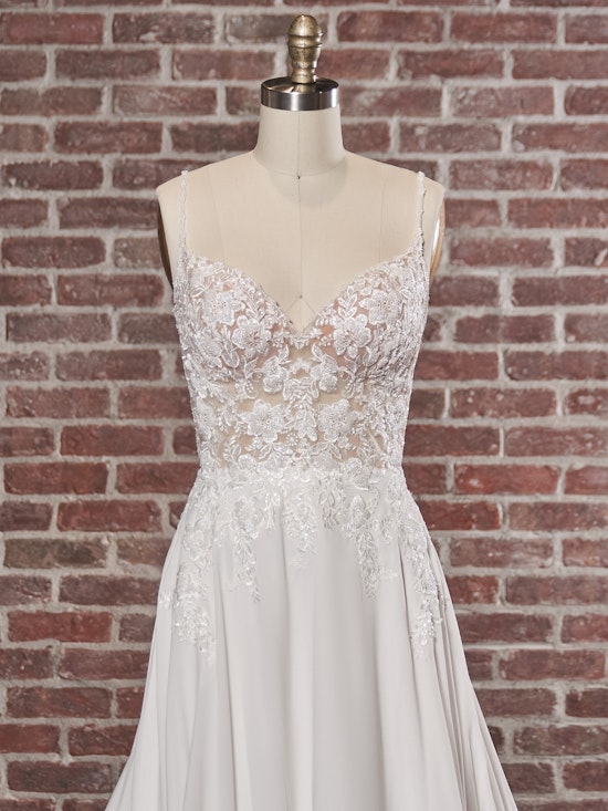 Maggie Sottero A-Line-Wedding-Dress Primrose 22MK002 Color2