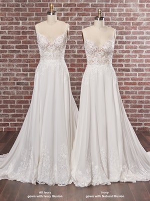Maggie Sottero A-Line-Wedding-Dress Primrose 22MK002 Color3