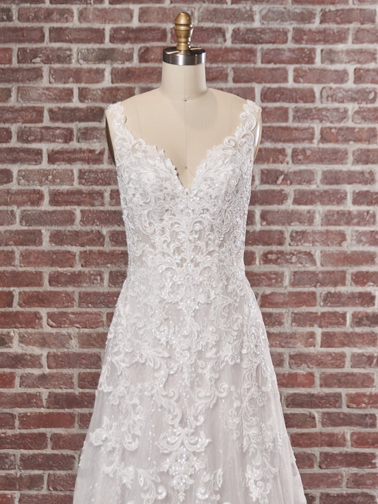 Maggie Sottero A-Line-Wedding-Dress Tamirys 22MS552 Color2