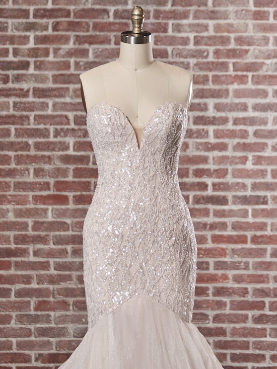 Rebecca Ingram Fit-and-Flare-Wedding-Dress Aretha 22RK577 Color3