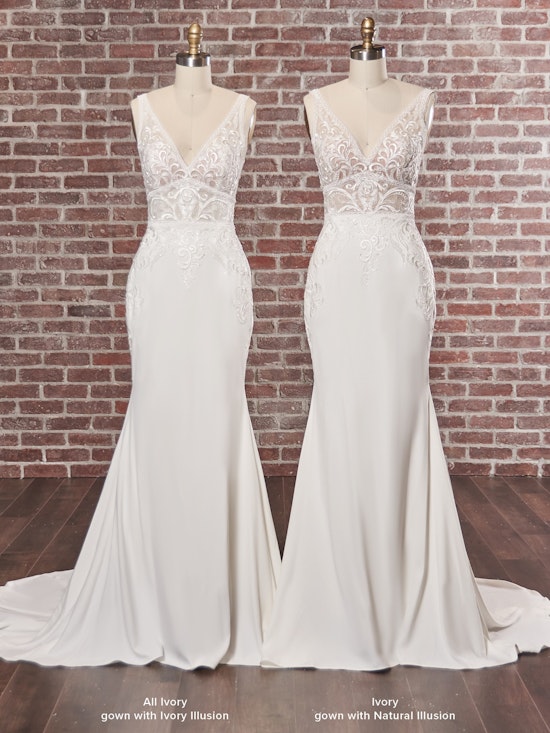Rebecca Ingram Fit-and-Flare-Wedding-Gown Calista 22RK588 Color3