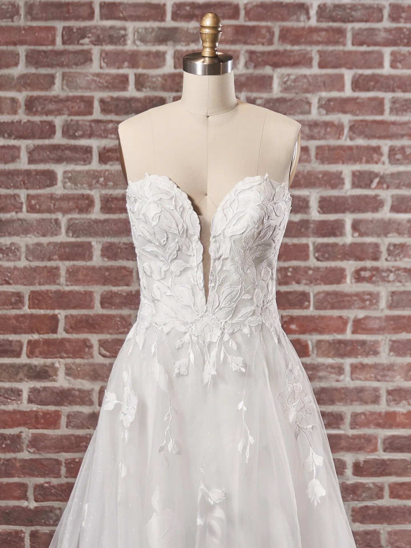Rebecca Ingram A-Line-Wedding-Gown Hattie Lane 22RT517 Color1