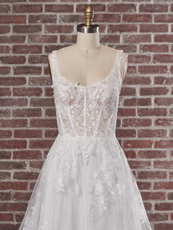 Rebecca Ingram A-Line-Wedding-Dress Kavita 22RT589 Color1