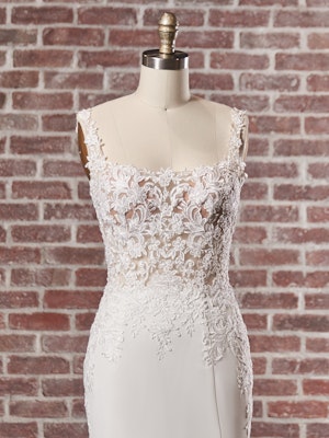 Rebecca Ingram Sheath-Wedding-Dress Sadie 22RK511 Color2