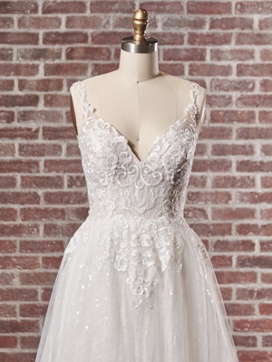 Rebecca Ingram A-Line-Wedding-Dress Shauna 22RK526 Color1