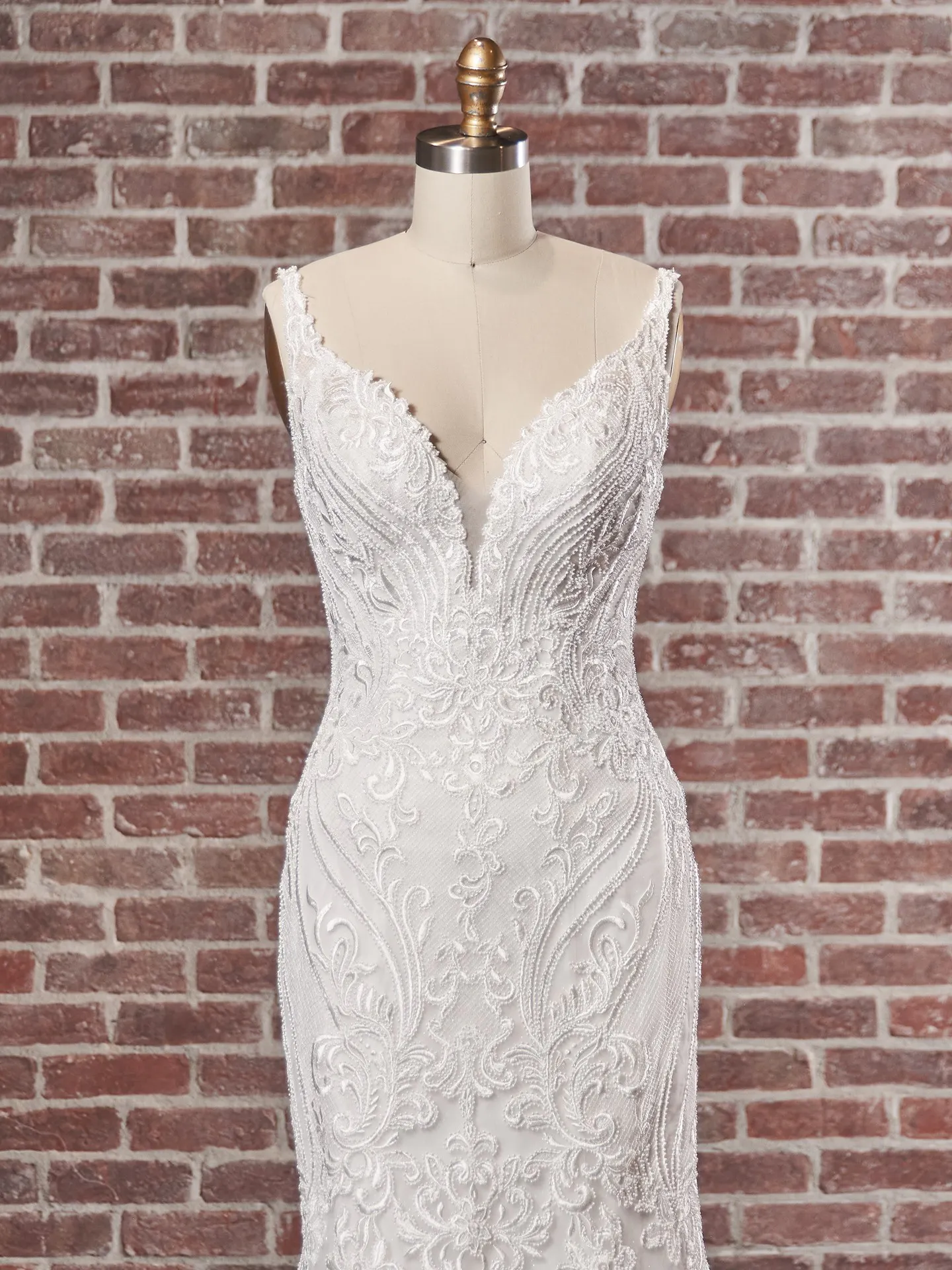 Sottero and Midgley Mermaid-Wedding-Dress Harper 22SS576 Color1