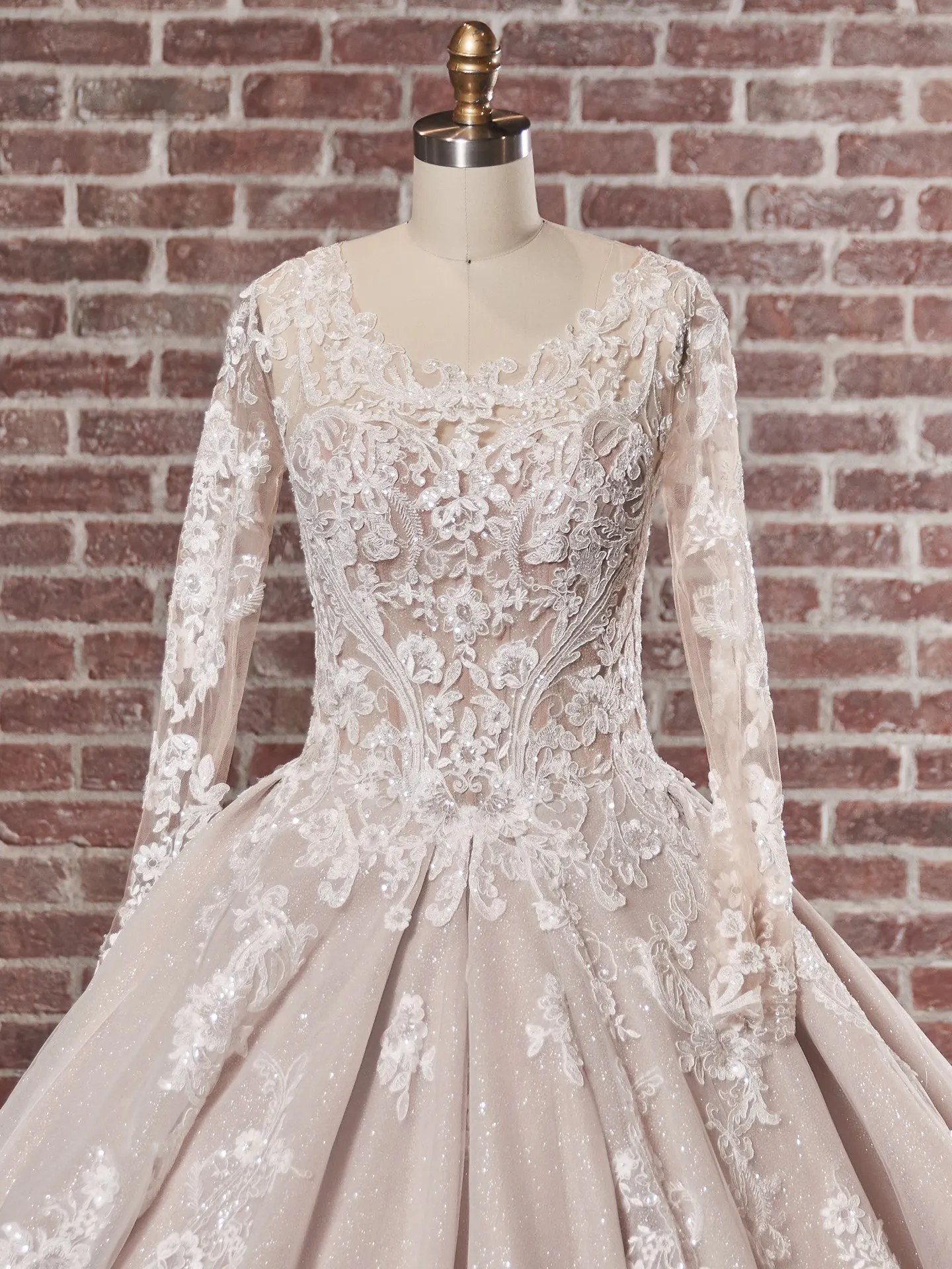 Sottero and Midgley Ballgown-Wedding-Dress Norvinia Lynette 22SZ009B Color2
