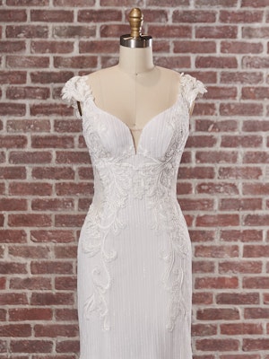 Sottero and Midgley Fit-and-Flare-Wedding-Dress Rashida 22SC556 Color1