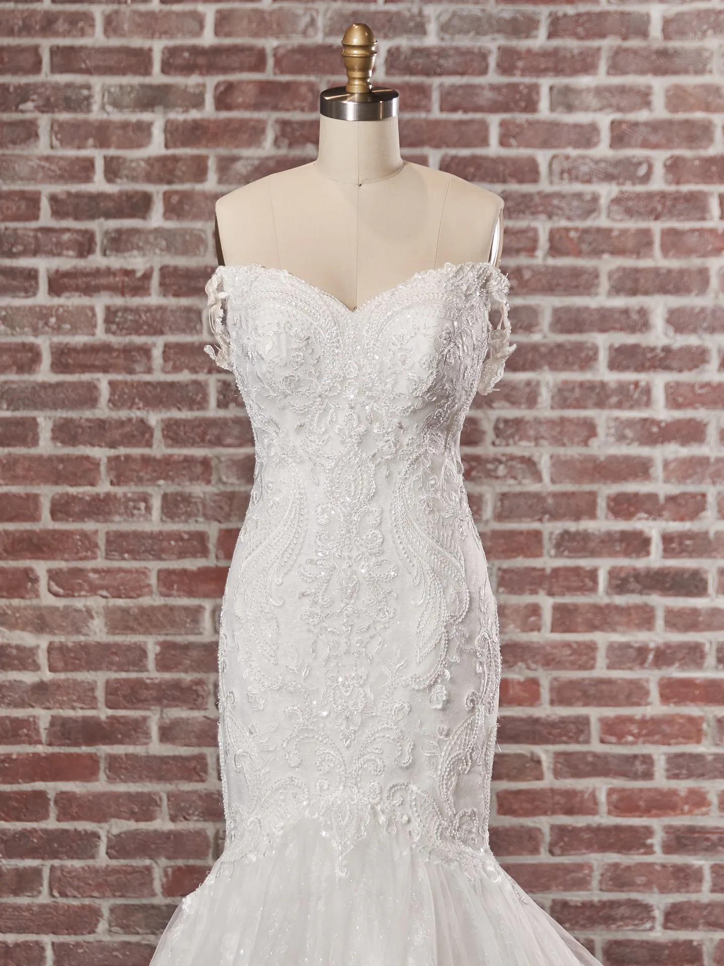 Sottero and Midgley Fit-and-Flare-Wedding-Dress Simone Lynette 22SC580C Color1