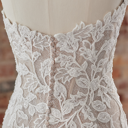 Ivy Nature-Inspired Mermaid Wedding Dress | Maggie Sottero