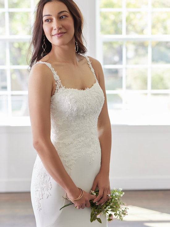 Rebecca Ingram Fit-and-Flare-Wedding-Gown Sadie Lynette 22RK511B Alt1