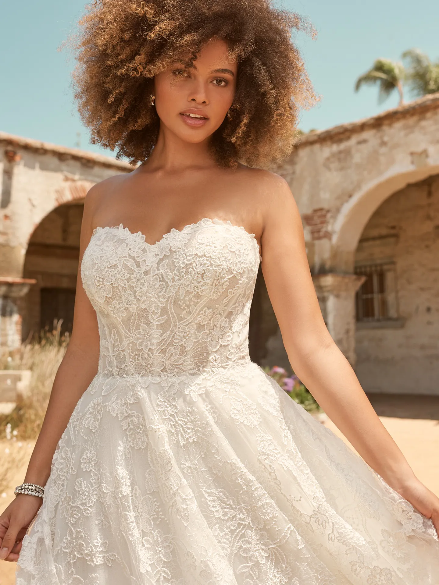 Maggie Sottero A-Line-Wedding-Dress Alessandra 22MK542 Alt5