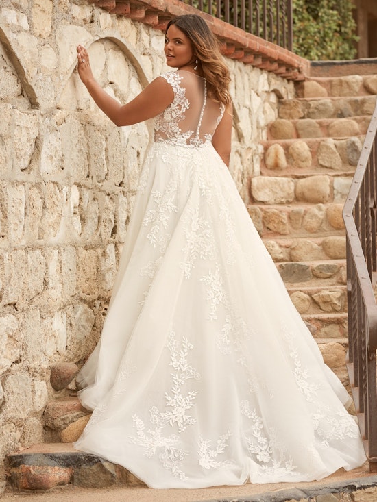 Maggie Sottero A-Line-Wedding-Dress Diana 22MW506 Alt7