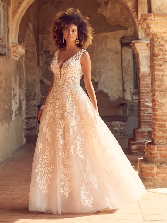 Maggie Sottero A-Line-Wedding-Dress Fern 22MS505 Alt6