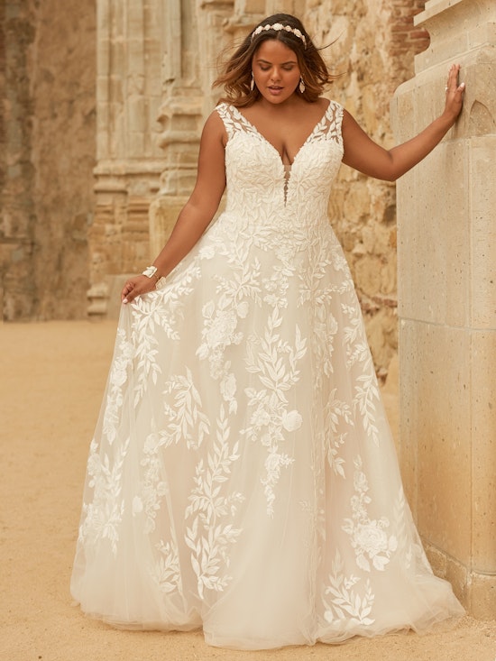 Maggie Sottero A-Line-Wedding-Dress Fern 22MS505 Main
