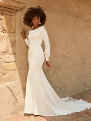 Maggie Sottero Modest-Wedding-Dress Kenya 22MW579 Main