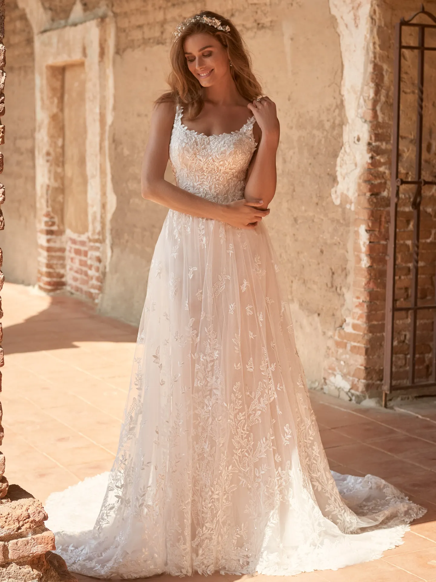 Maggie Sottero Sheath-Wedding-Dress Mindel 22MT550 Alt6